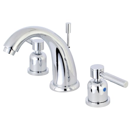 Kingston Brass KB8981DL 8" Widespread Bathroom Faucet, Polished Chrome KB8981DL